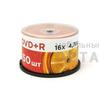 Диск MIREX DVD+R 16X 4,7GB Cake box 50 (50/300)