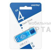 Флешка USB 4GB Smartbuy  Glossy  синий Флешка USB 4GB Smartbuy  Glossy  синий