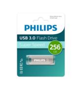 Флешка USB 256 Гб Philips IRON 3.0, USB3.0, металл, серый