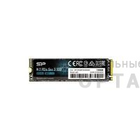 Жесткий диск SSD Silicon Power  128GB  P34A60, PCIe 3x4, R/W - 2200/1600 MB/s, (M.2), 2280, TLC 3D NAND