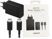 СЗУ комплект Samsung 65W PD Power Adapter Trio / Type-C to Type-C Cable (Фабричный оригинал) в коробке