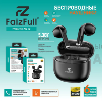 Наушники беспроводные внутриканальные FaizFull FAIZ 92 Black