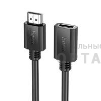 Кабель HDMI (m)-HDMI (m) HOCO US13, 1m, 4k, 60Гц,  черный