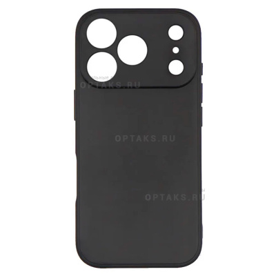 Чехол Soft-touch Black силиконовый в техпаке, для iPhone 12/12 Pro
