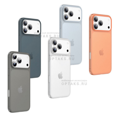 Чехол, KEEPHONE AIR SKIN ULTRA SLIM MATTE CASE WHITE для iPhone 17 Pro WHITE